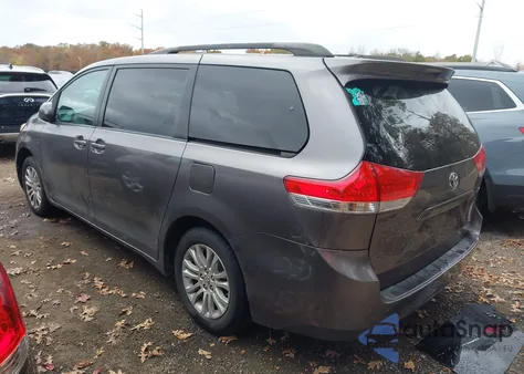 2011 Toyota Sienna Xle V6 from USA, damaged, VIN 5TDYK3DC4BS062276